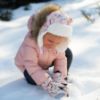 Picture of FlapJackKids Trapper Hat - Floral - Pink