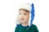 Picture of FlapJackKids Trapper Hat - Dino - Blue