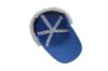 Picture of FlapJackKids 3D Cap With Earflaps - Monster Blue