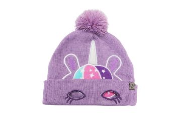Picture of FlapJackKids Kids Knitted Beanie - Unicorn