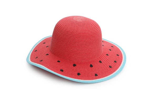 Picture of FlapJackKids Kids Straw Hat - Watermelon