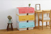 Picture of Side Open Stackable Plastic Storage Box L