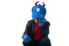 Picture of Kids 3D Winter Cap with Ear Flaps - Monster