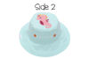 Picture of Reversible Baby and Kids Sun Hat - Mermaid | Seahorse