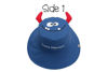 Picture of Reversible Kids & Toddler Sun Hat - Monster Car