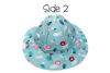 Picture of Reversible Baby & Kids Patterned Sun Hat – Pink Zoo