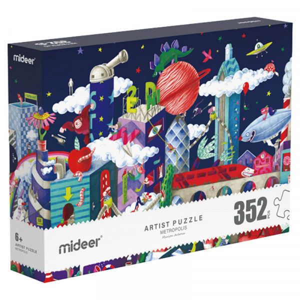 Picture of Mideer - Metropolis Puzzle - 352pcs