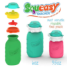 Picture of Squeasy Snacker Yoghurt & Drink Pouch Grey