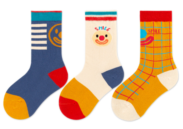 Picture of Mini Me Matching Socks -Parent-Child Socks-Clown
