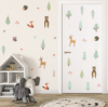 Picture of Forest Friends  Decor Stickers - 30 Pcs Kids Room Decor