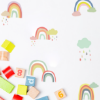 Picture of Rainbow Cloud  Decor Stickers - 24 Pcs Kids Room Decor