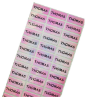 Picture of Name Sticker - Hologram pink S