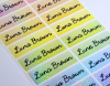 Picture of Name Sticker - Glitter Rainbow L