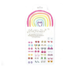 Picture of GREAT PRETENDERS Rainbow Love Sticker Earrings