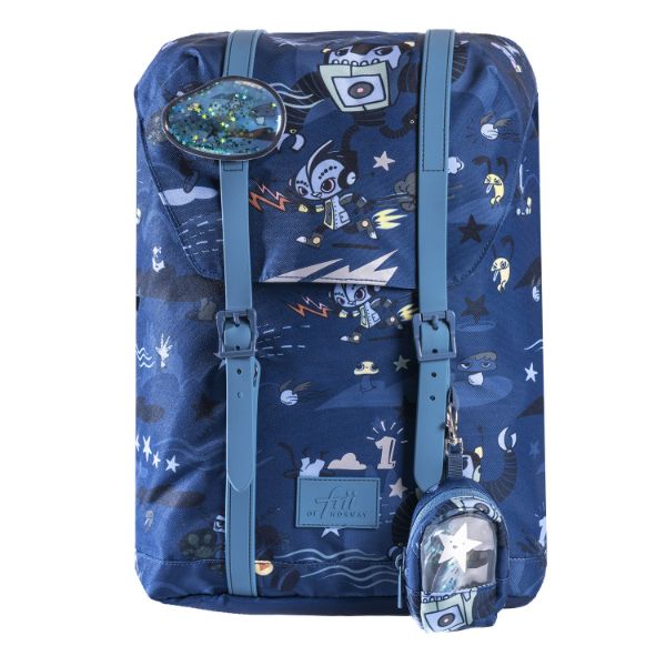 Picture of Frii Robot Game Blue school BAG 22L